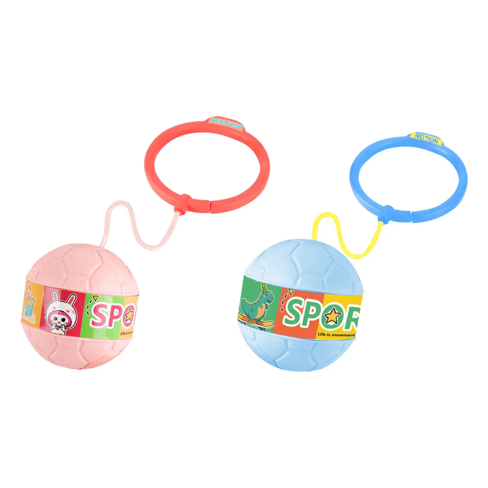 

Ankle Skip Ball with Flashlight Jumping Game Rope Playground Equipment Exercise Skipping Toy for Outdoor Activities Birthday