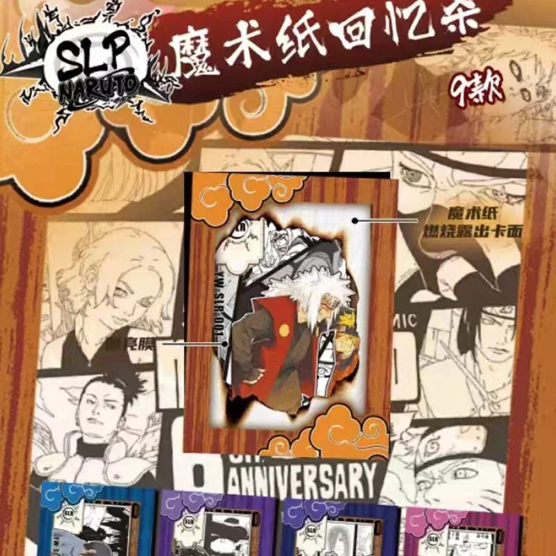 MOJI original Anime Naruto Series Cards The Ninja Road Of Konoha