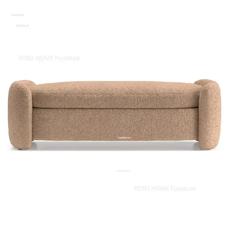 Nordic Minimalist Stools Home Shoe Changing Stool Dresser Chair Luxury Living Room Sofa Storage Ottomans Bedroom Bedside Bench
