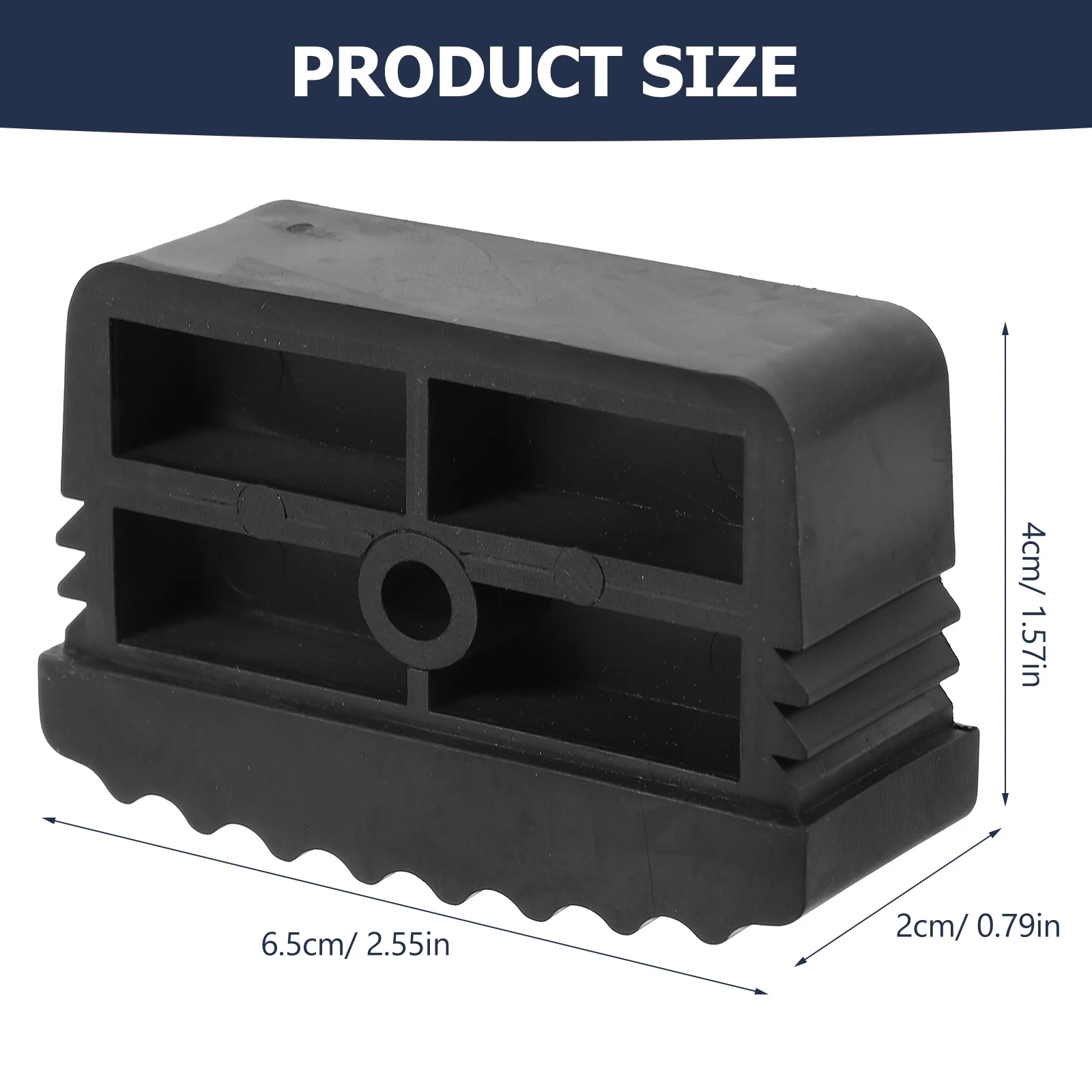 Ladder Feet Covers Ladder Foot Pads Rubber Caps Leg Protective Cover Chair Floor Protectors
