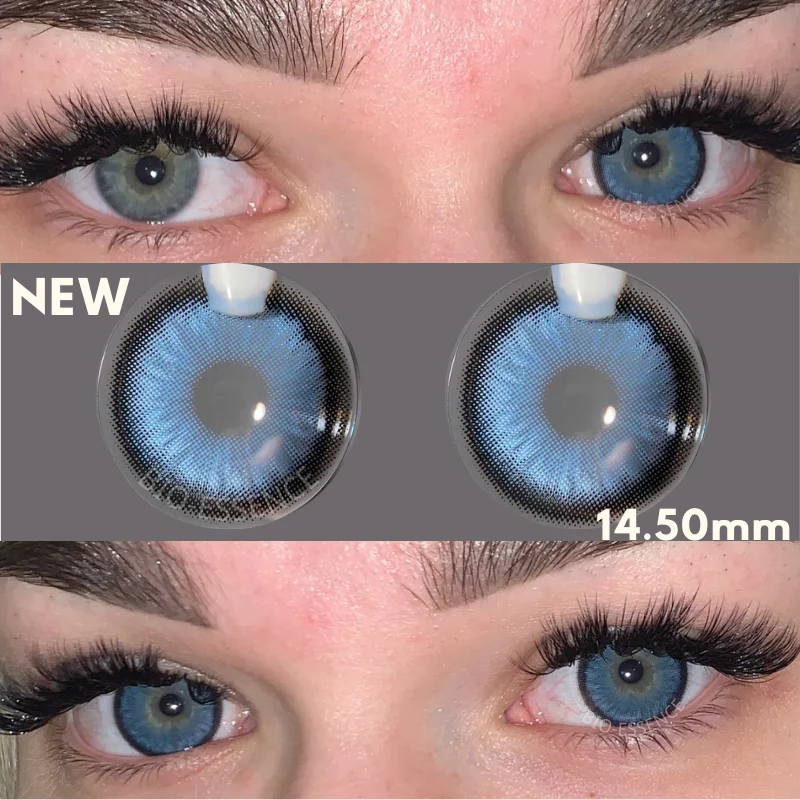 Bio-Essence Blue Fashion Contact Lenses (1 Pair)