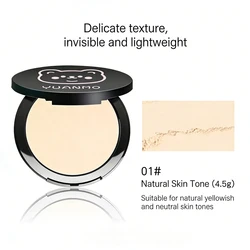 Matte Brightening Transparent White Face Powder - 4.5g (01 Natural skin)