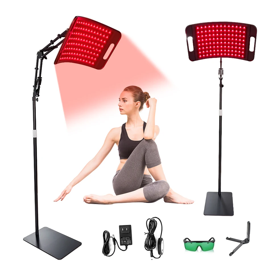Red Light Therapy Lamp for Face and Body