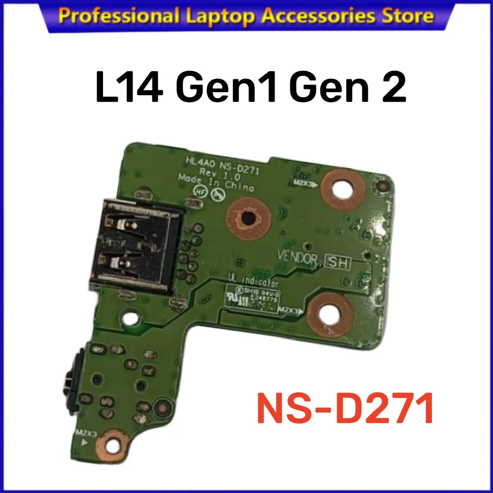 Placa de Áudio Usb para Thinkpad Original Ns-d271 Lenovo L14 Gen 5c50s73043 100 Teste ok