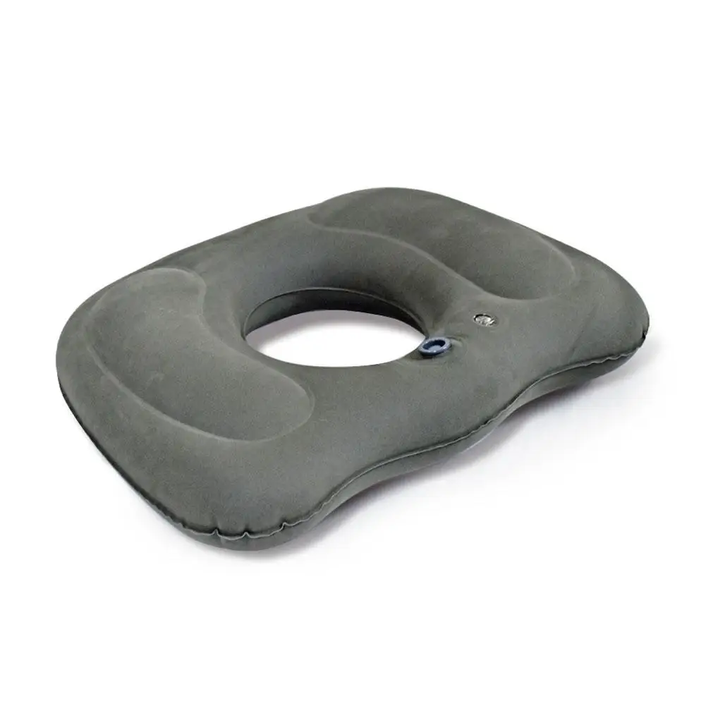 Flocked Buttock Pad Prostate Coccyx Hemorrhoid Sciatica Seat Donut Seat Cushion Inflatable Massage Pillow Chair Seat Cushion 2