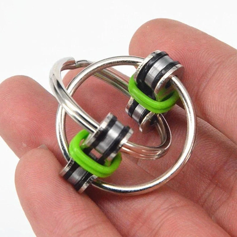 Flippy Bike Chain Fidget ADHD Stress Relief Toy Anxiety Reliever Adult Children Decompression Juguetes Sensorial Autismo 6