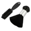 2 Pcs Cleaning Brush Hair Retractable Neck Duster Cutting Salon Haircut Mineral Travel 1