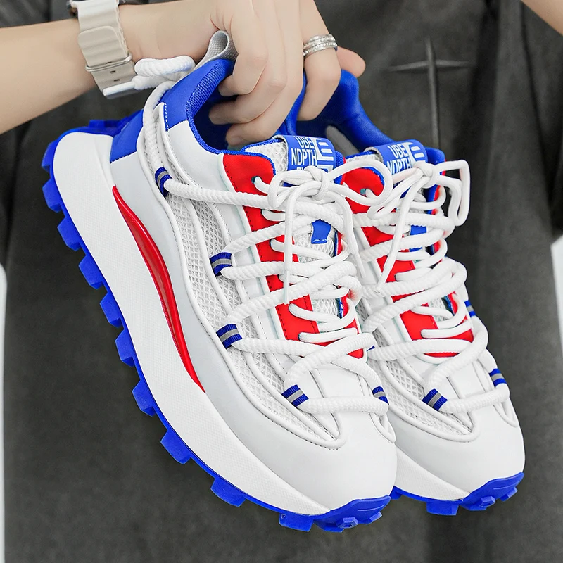 関税込   Fashion Chunky Runner Stripes Sneakers Designer-Luxury-Brand-Men-