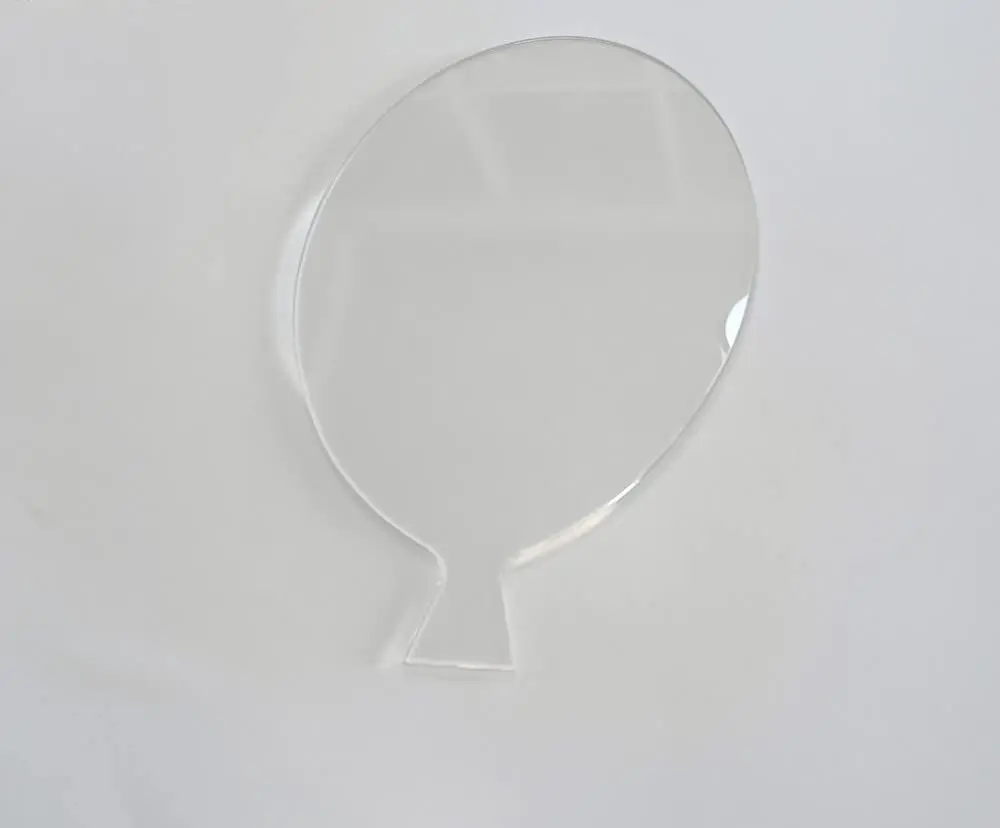 Balloon Acrylic Birth Milestone Blanks DIY Milestone Balloons for Baby Photo Props Baby Shower Baby Gift Keepsake Wedding Decor place card holders acrylic sign holders
