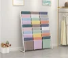 Floor to ceiling scarf display rack, silk scarf rack, pants fabric multi-layer hanging rack, packaging paper storage displayracK 2
