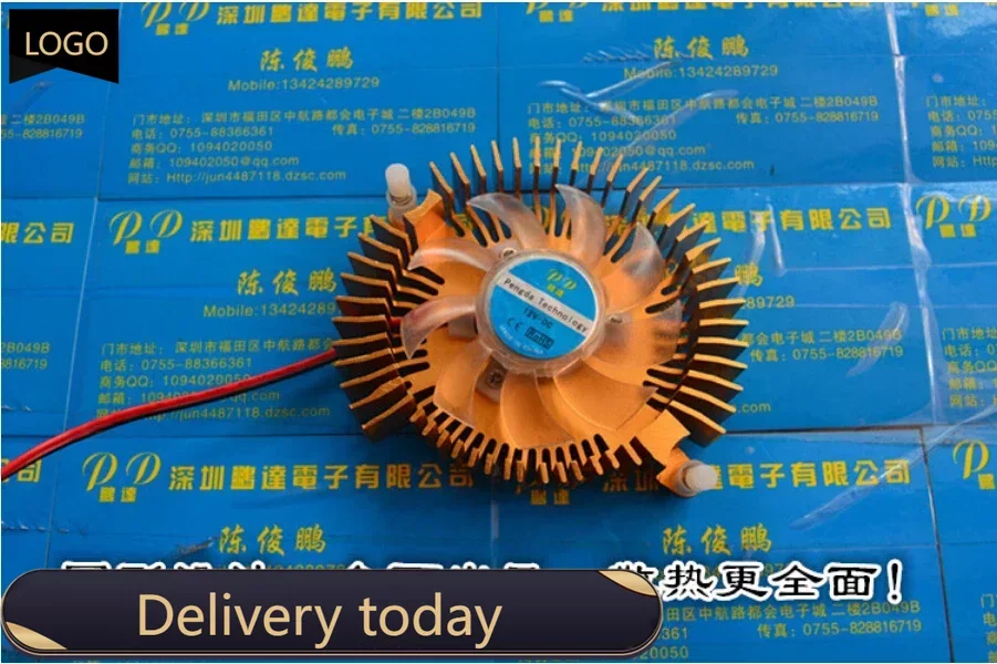 New  DC12V 0.1A 80mm  BGA fan Graphics Card  Bridge chips with Heat sink Cooler 80mm pitch cooling Fan 2pin