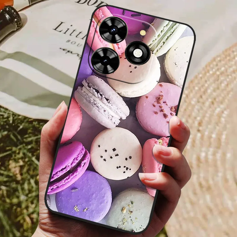 Luxury Silicon Phone Case - Protective Back Cover for Tecno Spark 20 Series