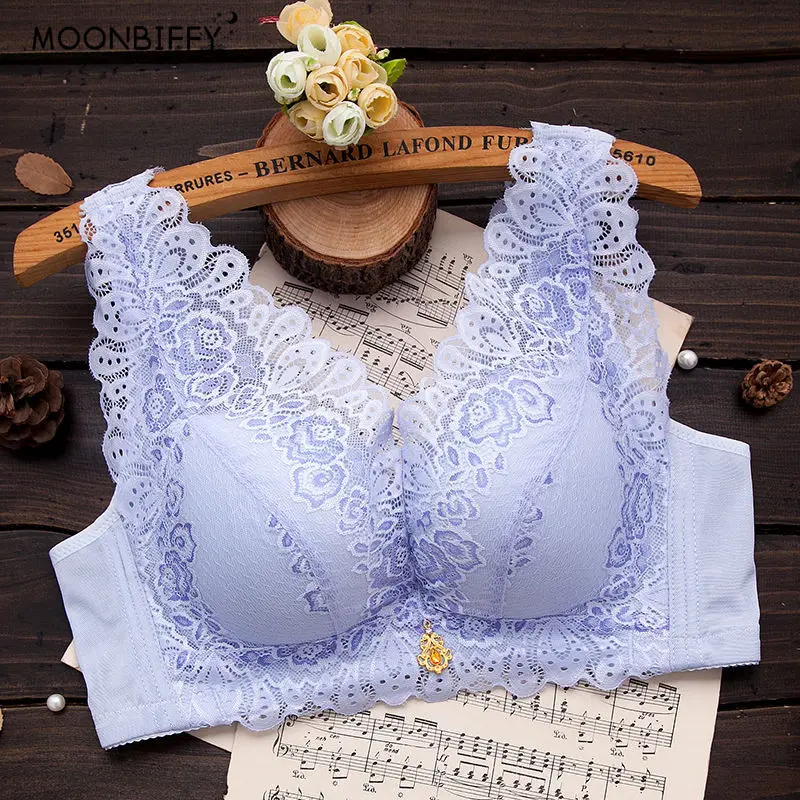 

Sexy Lace Push Up Bra for Women Floral Embroidered Bralette Female Underwear Brassiere Girls Underclothes ropa mujer lenceria