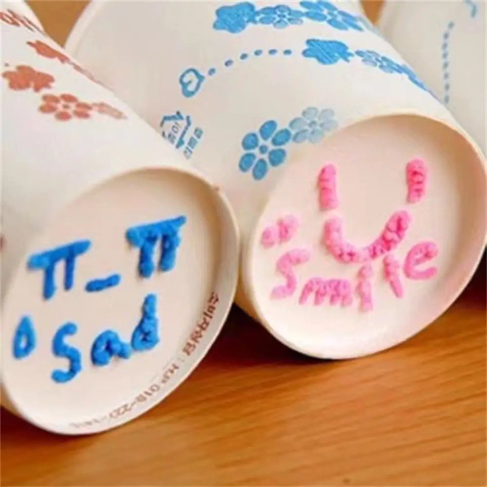 DIY Craft Puffy Paint Popcorn Pens Birthday Cards Ink Crayons Bubble Pen Handmade Art DIY 3D Art Pens School Stationery