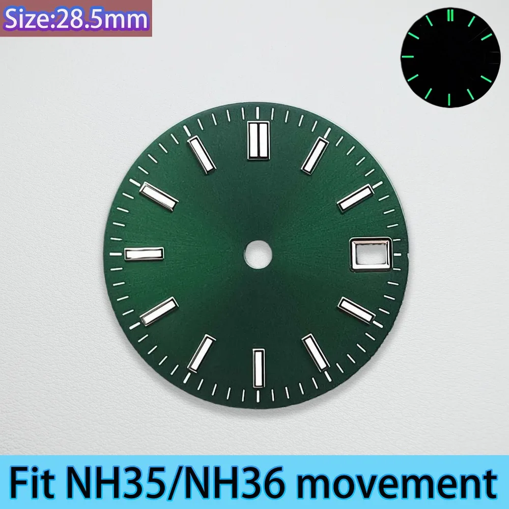Luminous Multicolor Dial and Hands