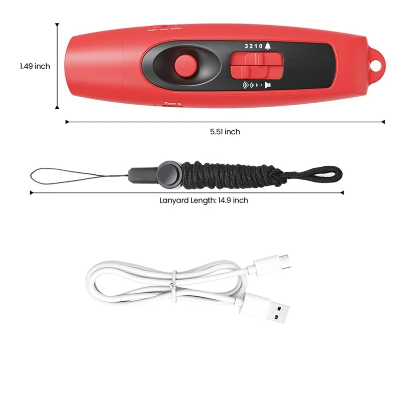 ABVH-Electronic Whistle With USB Charging,For Referee Coaches Teacher,Outdoor Sport Game Camping Whistle With Lanyard