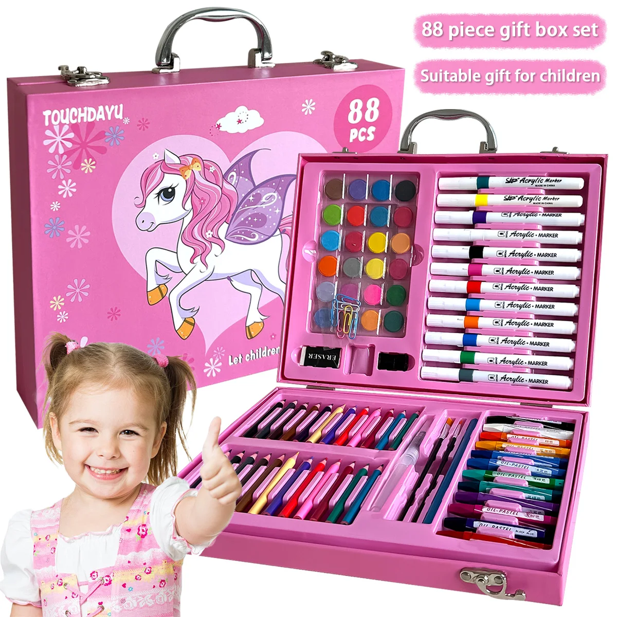 Kids Watercolor Painting Set 1