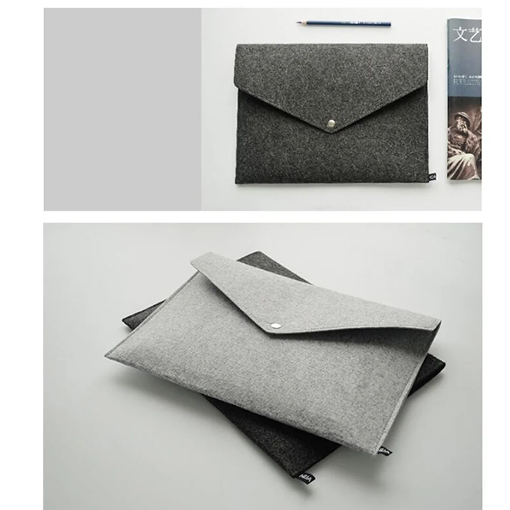 

Unique Luxury Expanding Document Folder A4 File Folders Felt Folder Portable Letter Envelope Briefcase Bag