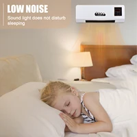 Climatiseur portable et chauffage électrique, ventilateur 2 en 1 pour le chauffage et le refroidissement de la pièce, fonction de synchronisation, télécommande 5
