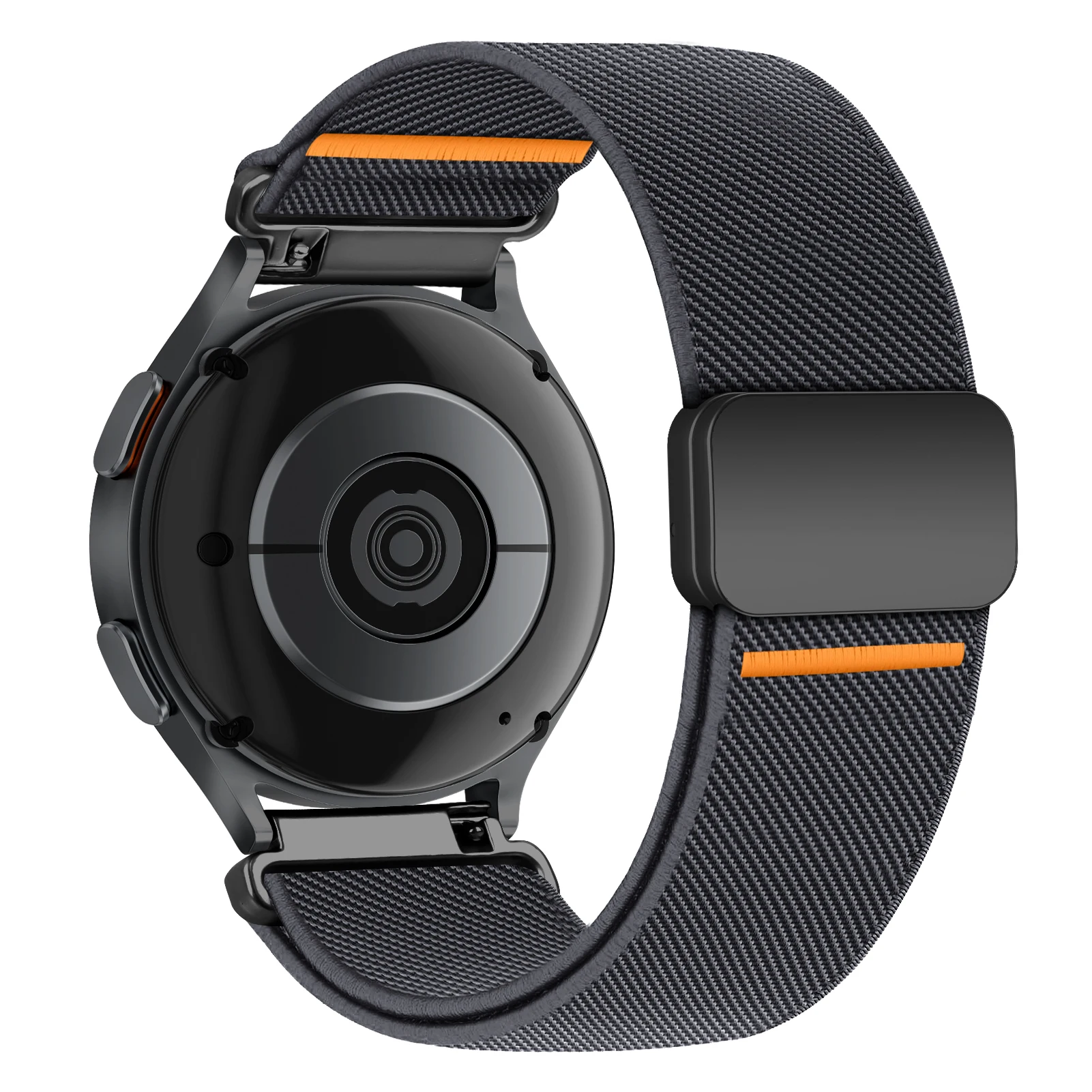 Magnetic Nylon Smartwatch Strap - Available in 20mm and 22mm Sizes