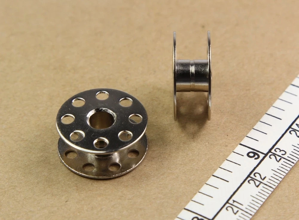1.6 time Steel Bobbin For Embroidery Machine 60% Extra thread Capacity
