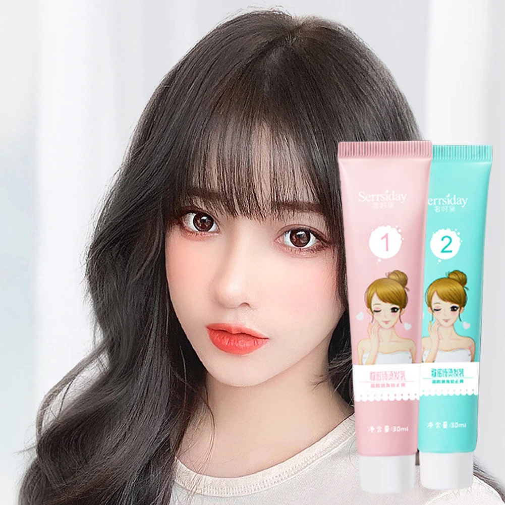 Protein Hair Softener For Bangs Correction Nourish Repair Hair Cream For Wavy Bangs
