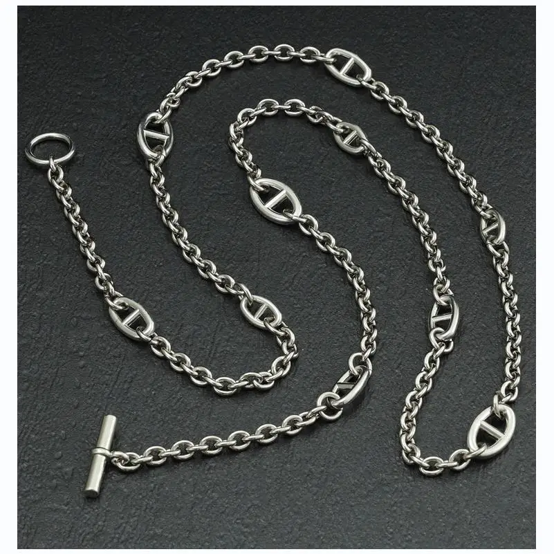 Polished Shine Metal Links Long Chain Strap For Designer Women Handbag Shoulder Carrying Lady Bag Parts Replacement 7 Sizes