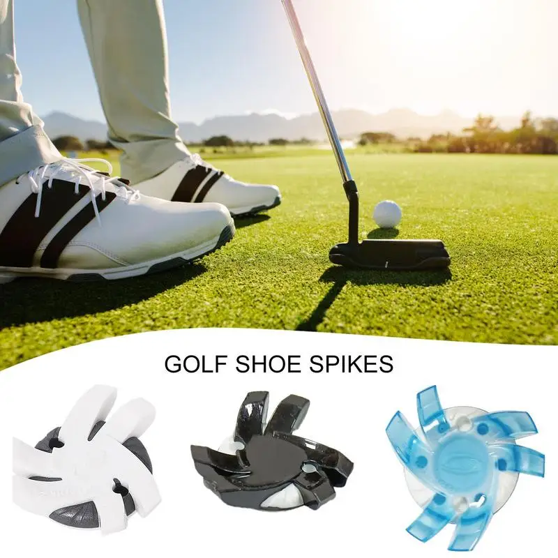 Golf Shoe Spikes Replacements 12 Pieces Footwears Anti Slip Golf Cleat Quick Twist Golf Spikes Golf Cleats Convenient Golf Cleat 2