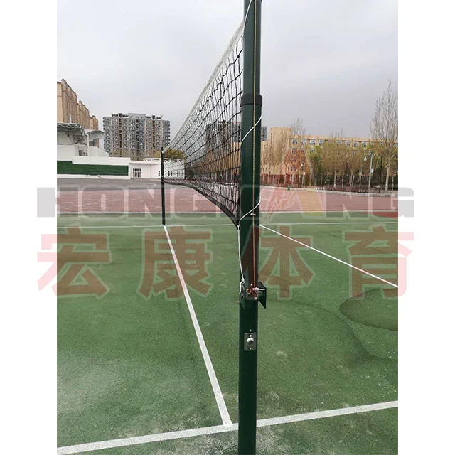 Inground Volleyball Posts with Net Portable Volleyball Post and Net Volley Stand