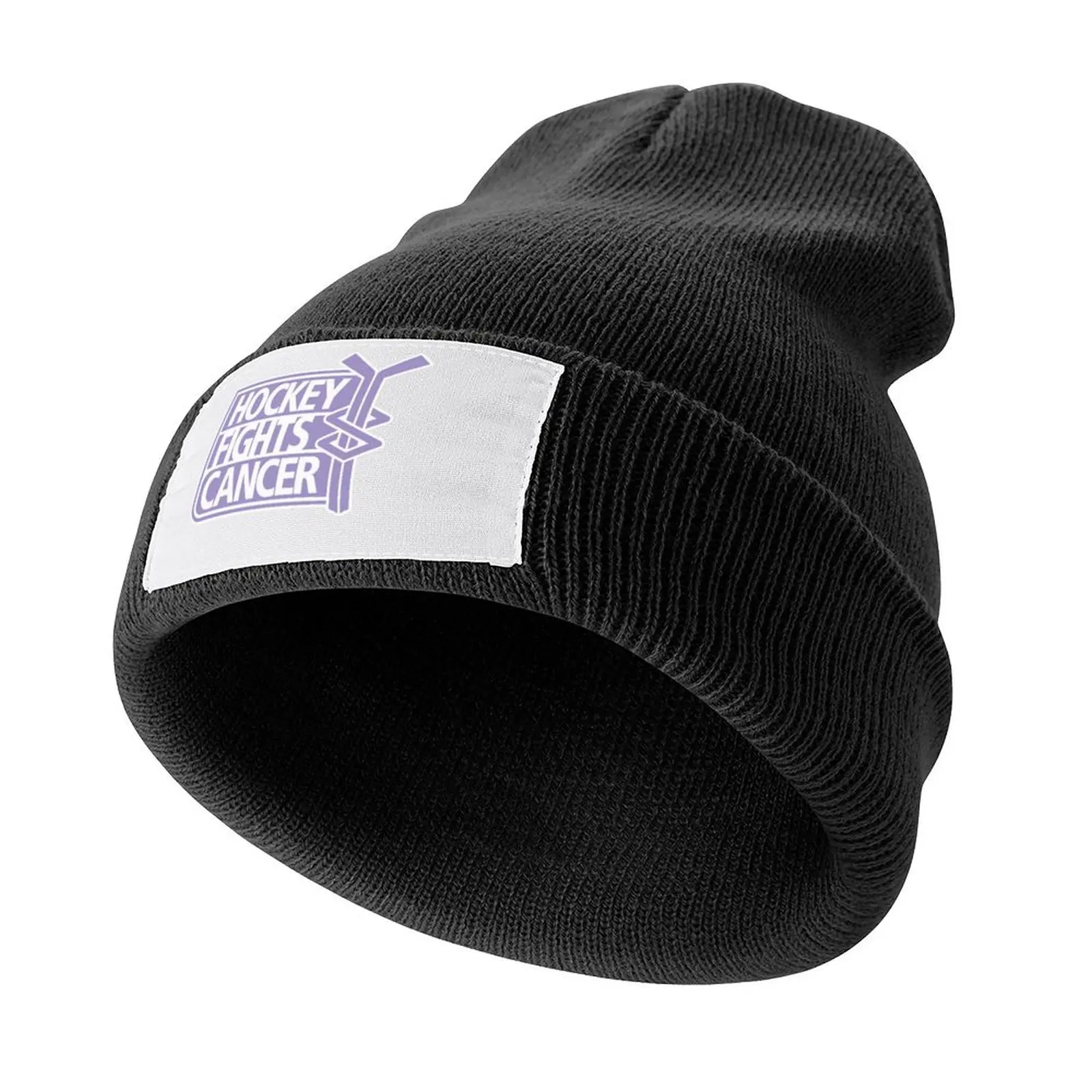 

HOCKEY FIGHTS CANCER Knitted Cap Hat Luxury Brand Beach Bag Designer Hat Cap Women's Men's