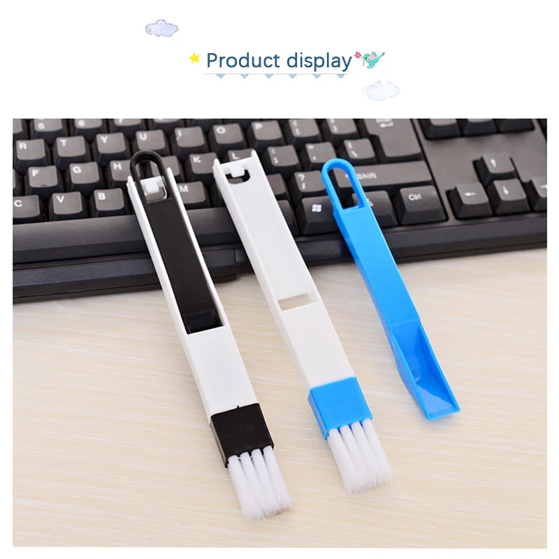 1/2PCS Multifunction Window Groove Cleaning Brush Keyboard Cleaner Home Gadgets Cleaning Tools Kitchen Supply Item Kitchen
