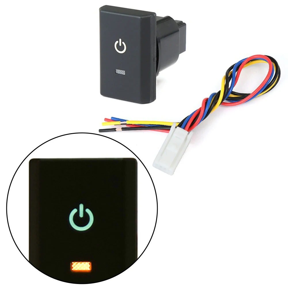 For Custom Model Car Power Supply Switch Vehicle Dashboard Use Black ...