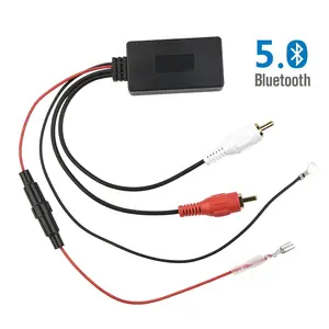 Car Radio Rca Bluetooth Adapter Stereo 2rca Wireless Aux Audio Wiring For  Kenwood For Clarion - Cables, Adapters & Sockets - AliExpress