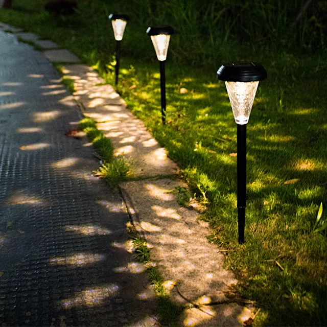 Lampe solaire LED rotative en forme de phare, luminaire décoratif  d'extérieur, Texture classique, idéal pour un jardin, une pelouse ou un  foyer - AliExpress