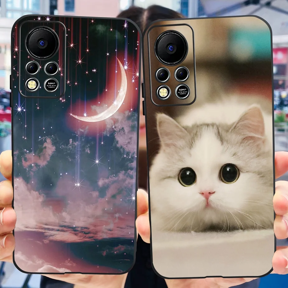 Stylish Painted Soft Silicone Slim Phone Case with Bumper
