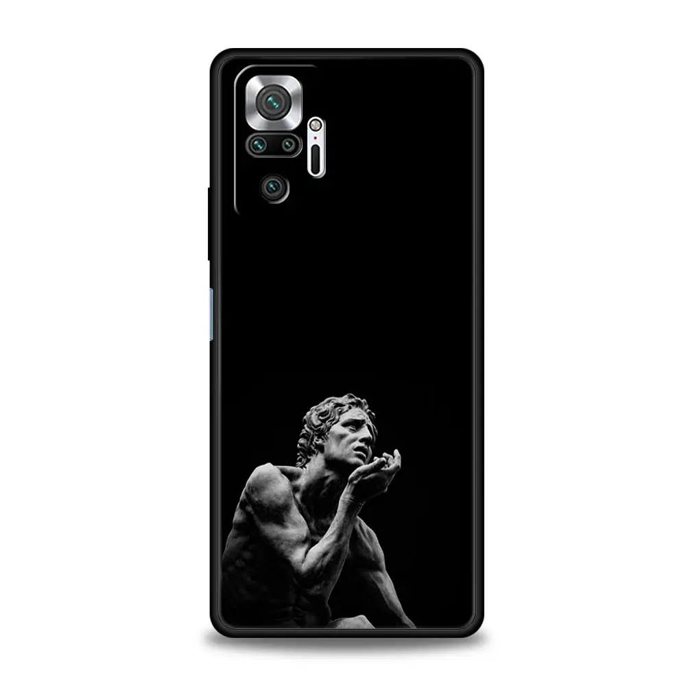 Ancient Greek Sculpture Design Soft TPU Phone Case