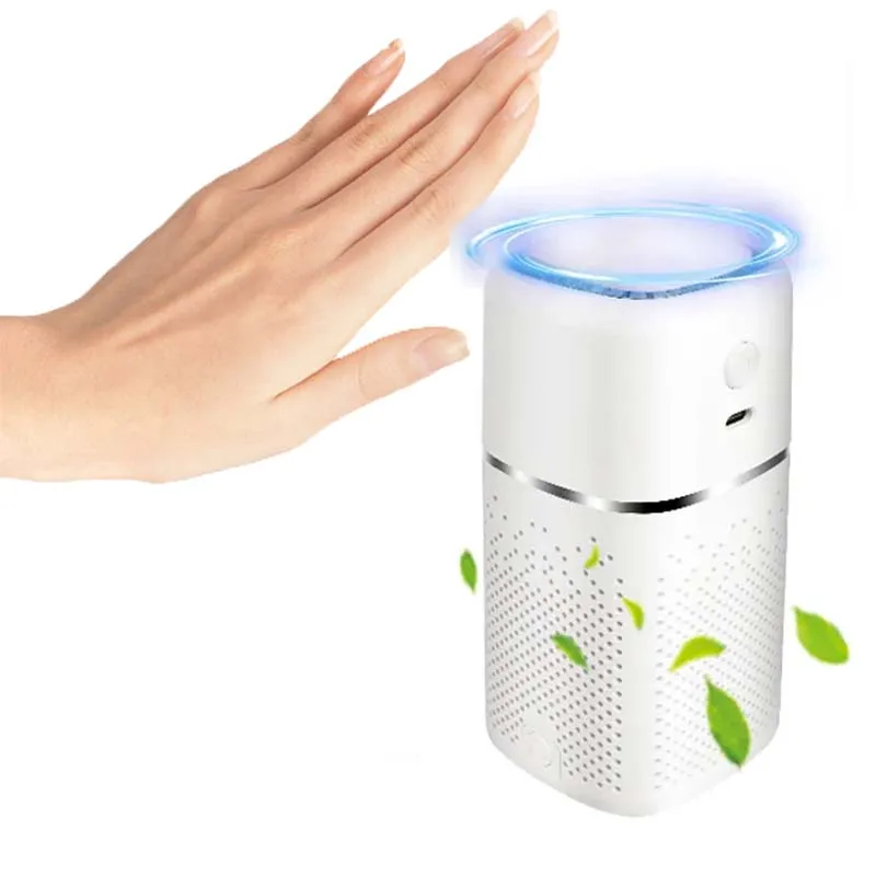 Portable Usb Plug-In Negative Ion Car Air Purifier Small Car Purifier Negative Ion Filter Purifies The Air