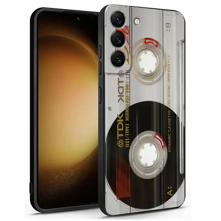 Retro Vintage Camera Cassette Music Phone Case Cover