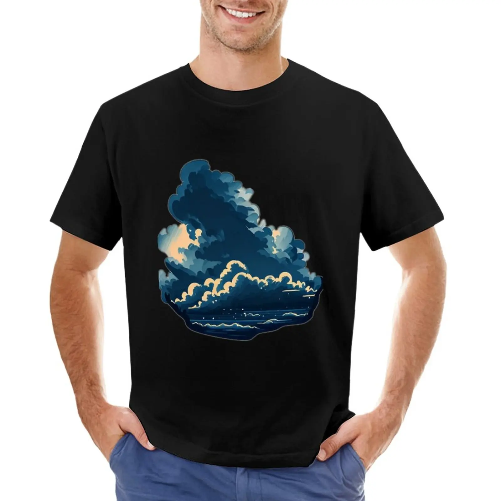 

Stormy Sea T-Shirt Oversized t-shirt T-shirt men