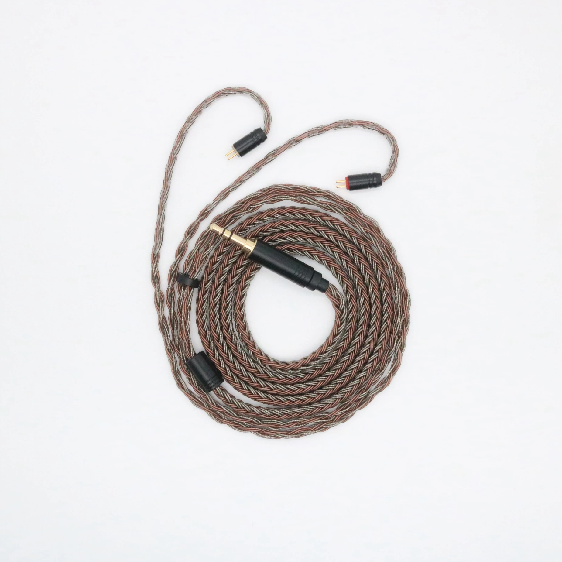 Xinhs-単一の銅メッキ銀イヤホンアップグレードケーブル、16コア