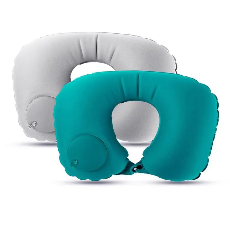 

Inflatable Airplane Pillow 2PCS Airplane Travel Essentials Car Pillow Flight Plane Pillow Travel Pillows For Long Flights Cars