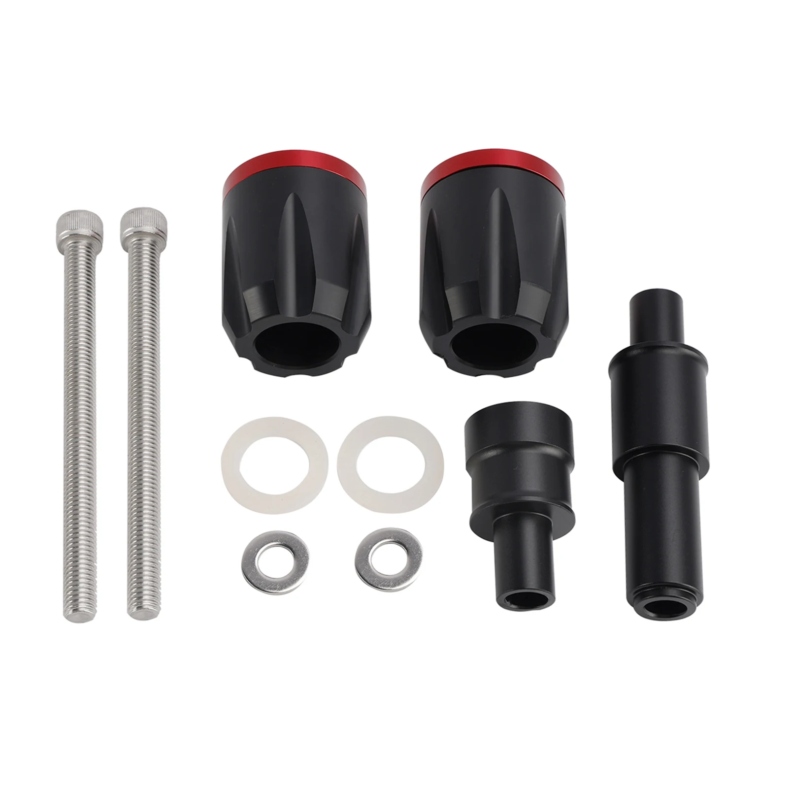 Cnc 충돌 방지 프레임 슬라이더 프로텍터 블루 for Bmw F900R F750Gs F850Gs 19-23 블랙