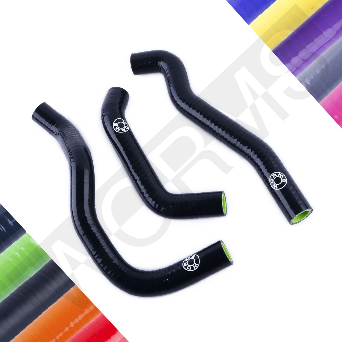 19872007 Kawasaki Klr650 Klr 650 Silicone Radiator Coolant Hose Kit