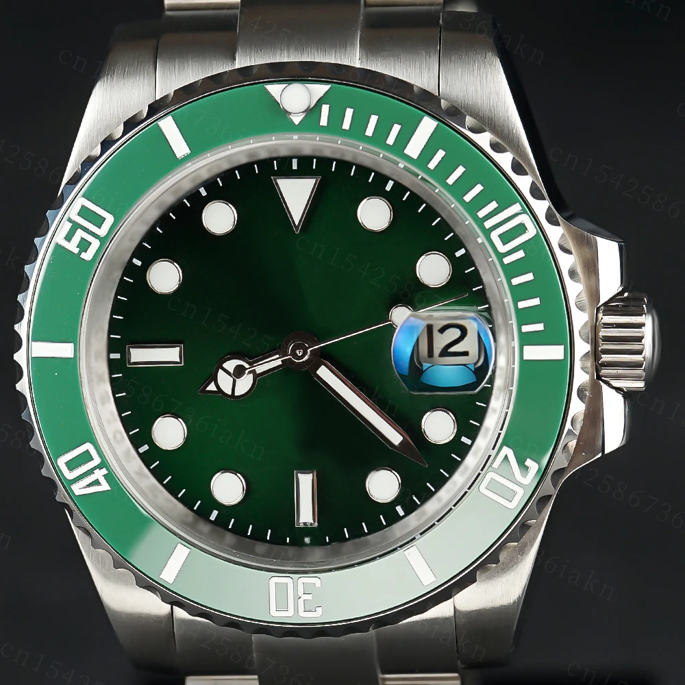2022 Fashion New 40mm Men's Leisure Sports Sapphire Mirror Stainless Steel Material Waterproof Automatic Mechanical Watch