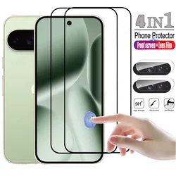 4 - in - 1 Premium Screen and Camera Lens Protector Set with Tempered Glass - Google Pixel 8 Pro (2Glass 2Lens)