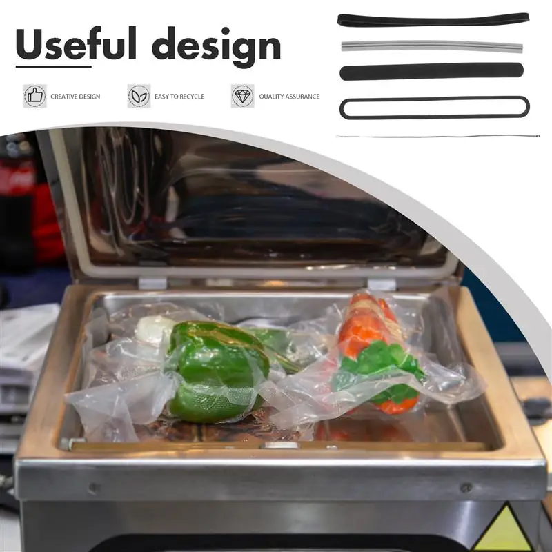 Vacuum Sealer Maintenance Element Part Sealing Strip Repair Heating Strip Silicone Parts 1 Set