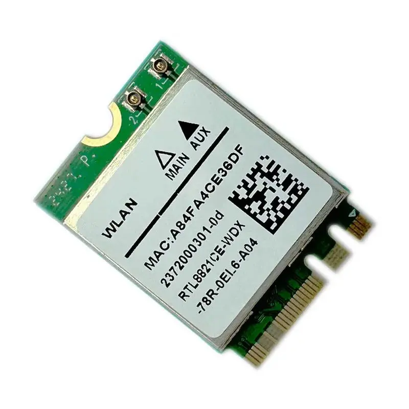 RTL8821CE 802.11AC 1X1 Wi-Fi+BT 4.2 콤보 어댑터 카드 무선 네트워크 카드, DELL ASUS, 중국 Acer RTL8821에 적합