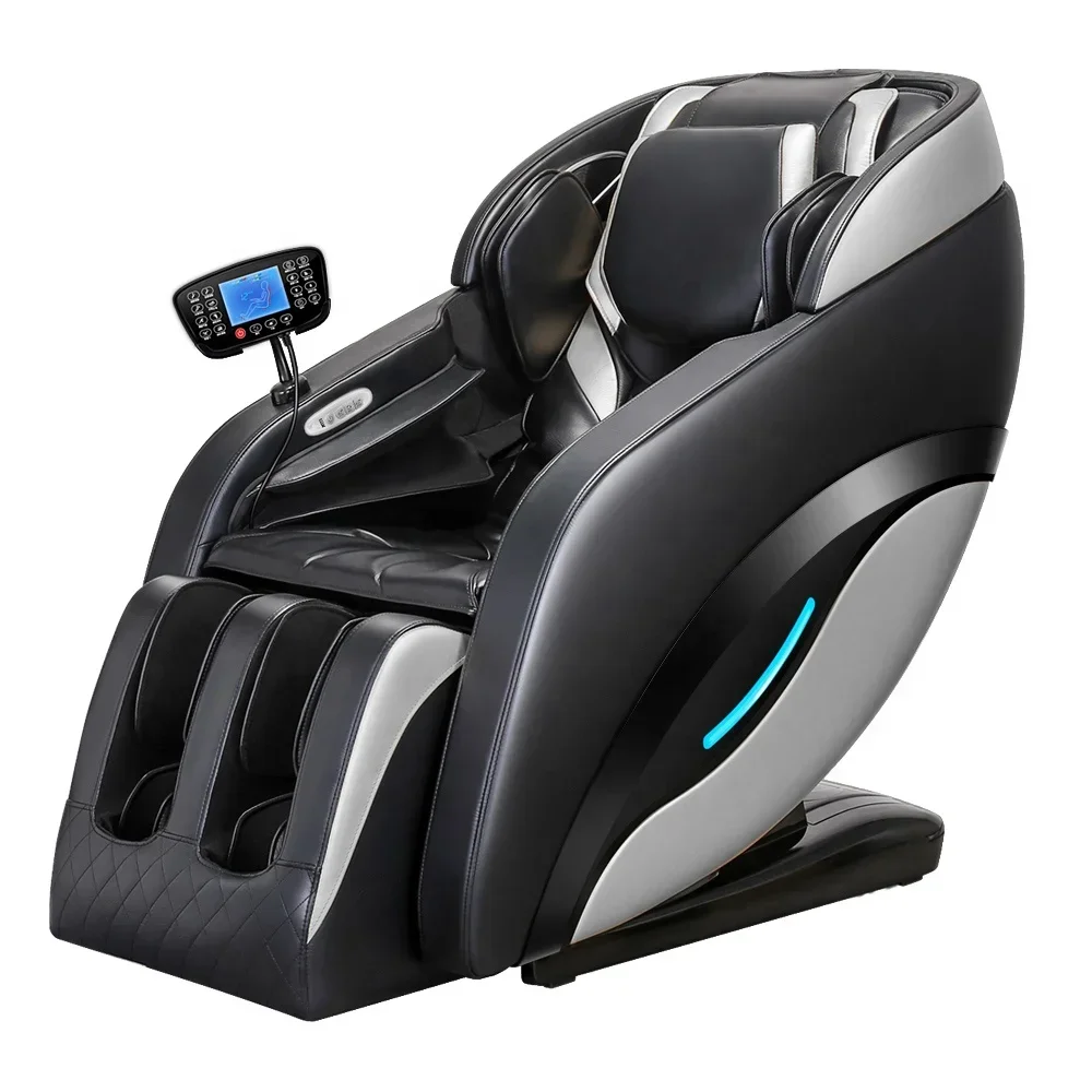 Leercon Best Seller AI Luxury SL Track Relaxing Rocking Pedicure 4d Zero Gravity Massage Chair Machine 3