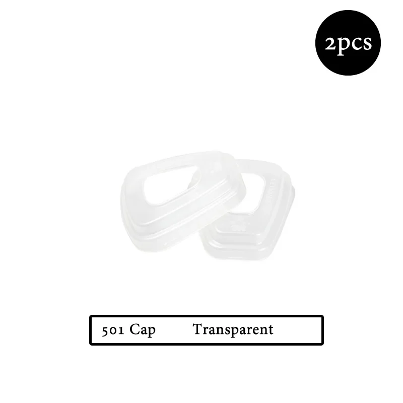 Cotton Filters for Gas and Dust Masks - Replaceable Filters and Pre-Filter Adapter