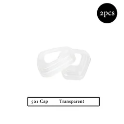 Cotton Filters for Gas and Dust Masks - Replaceable Filters and Pre-Filter Adapter (2pcs 501 Cover)